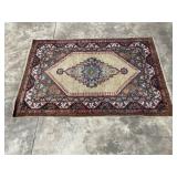 Vintage Hand Knotted Rug