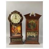 Danbury Mint 'The Firefighters Clock' & More
