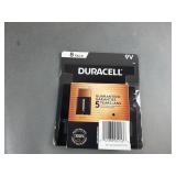 8 Pack Duracell 9 Volt  Batteries