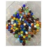 Lot of Vintage Glass Marbles