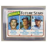 Topps Baseball Card Royals Dan Quisenberry & More