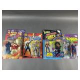 (4) X-Men NIB Action Figures