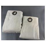 (2) Total Blackout Curtain Panels
