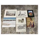 (7) Assorted Prints