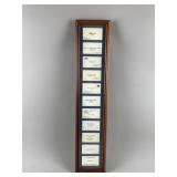 Vintage Framed Business Cards