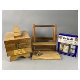 Vintage Shoe Shine Kit & More