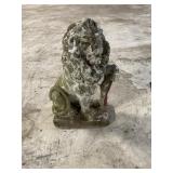 Concrete Lion Statue