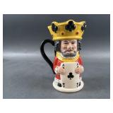 Vintage Royal Dalton King & Queen of Clubs
