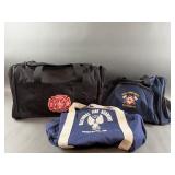 (3) Fire Dept Duffle Bags