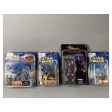 (4) Star Wars Figurines