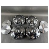 (4) Dodge Ram Hubcaps (4) Mustang Wheel Covers