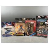 ( 4) Super Hero Action Figures NIB