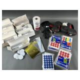 (6) Full Boxes Ring Type Coin Holders & More