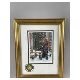 Framed/Signed/# Lithograph by Leighton-James