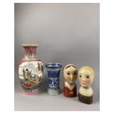 Vintage Chinese Cloisonnï¿½ Enamel Vase & More