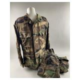 Vintage US Army Camo Button Up & More