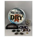 Michelob Dry Sign, Flask, & More