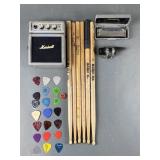 Marshall MS-2J Mini Guitar Amplifier & More