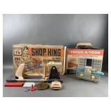 Vintage 1960s Hasbro Think-A-Tron Toy & More