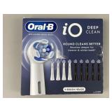 Oral B IO Deep Clean 9 Brush Heads