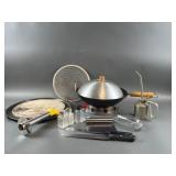 Wok, Pizza Stone & More