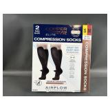 (2) pr Copper Fit Compression Socks