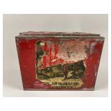 Vintage Collectible Advertising Tin Box