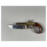 Single Barrel Percussion Knife Black Powder Gun