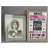 Signed Framed Ink Drawing by Mayer & More