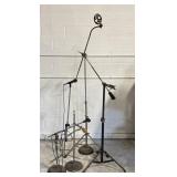 (2) Microphones & (5) Mic Stands
