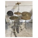 17" Zildjian Cymbal, (4) Cymbals, 12ï¿½ Rack Drum