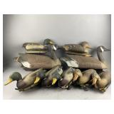 (9) Plastic Duck Hunting Decoys
