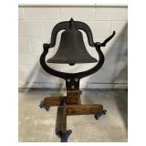 Antq Cast Iron Bell C.S.Bell & Co. Hillsboro Oh