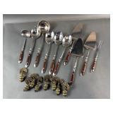 Serving Set & (8) Drawer Pulls