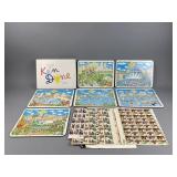 Ken Done Place Mats & Collective Stamps