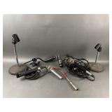 Lot of Microphones & Stands & Audio Cords