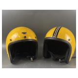 Vintage 1970s Motorcycle Helmets