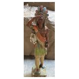 5ï¿½ Tall Wooden American Indian