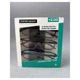 Design Optics Foster Grant Reading Glasses +2.00