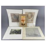 Signed Watercolor Print & More