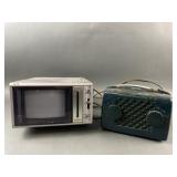 Vintage KTV Portable Television & More