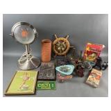 Lot of Contents on Table