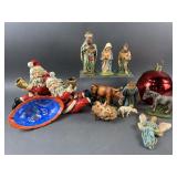 Vintage Nativity Scene Figurines & More