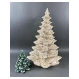 Vintage Ceramic Christmas Trees Byron Mold & More