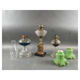 Antique Oil Lamps & More