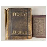 Vintage Hardcover Holy Bible & More