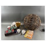 Outdoor Lighted Spheres & More
