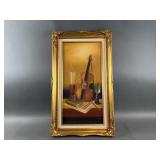 Still Life Framed & Signed Oil on Canvas