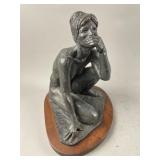 Replica of Crouching Woman Statue