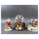 Christopher Radko Santa Snow Globe & More